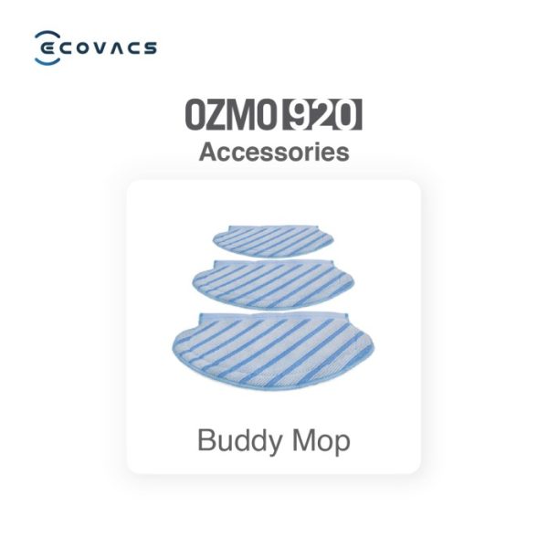 Buddy Mop ecovacs Robot Vacuum Cleaner OZMO 950, OZMO 920