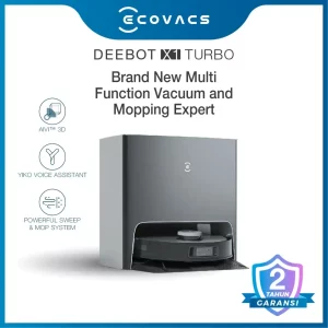 robot penyapu lantai deebot X1 turbo ecovacs