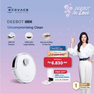 Ecovacs DEEBOT N10 FREE AES White