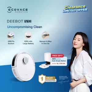 Ecovacs DEEBOT N10 FREE AES White