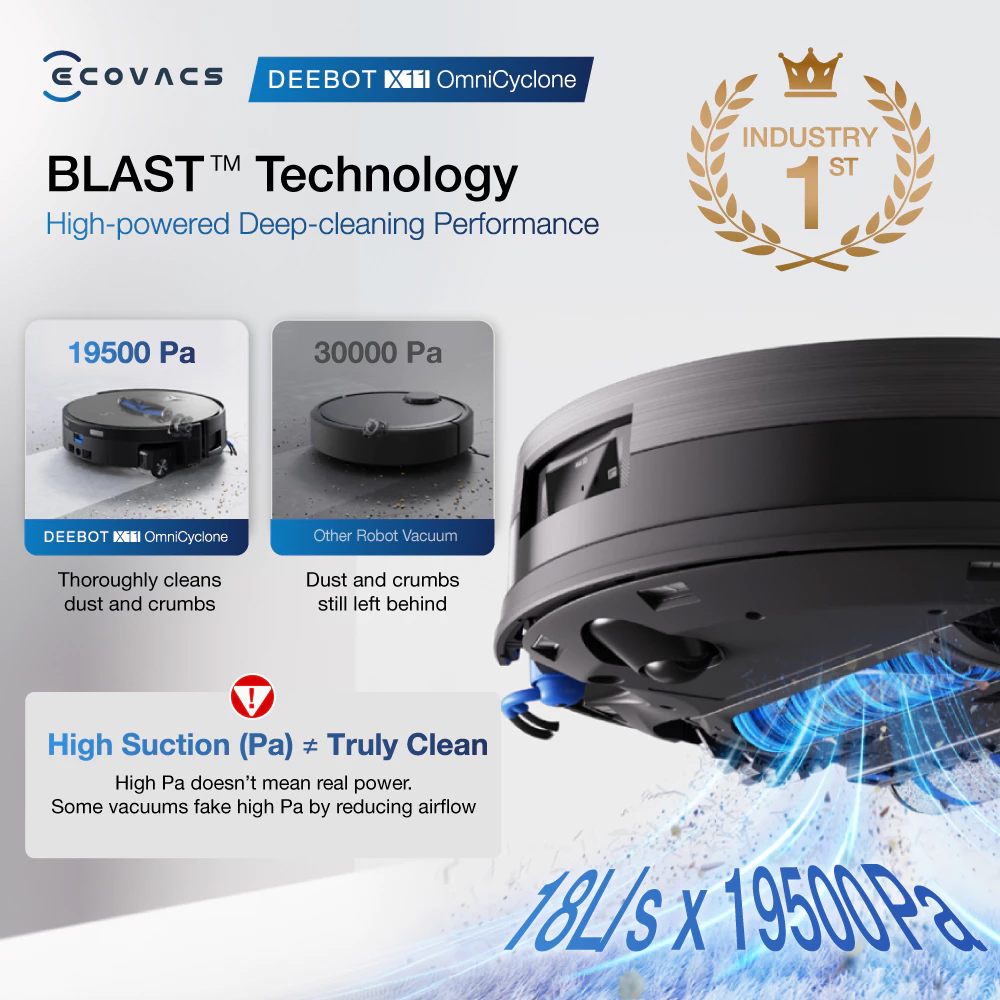 Ecovacs X11 OMNICyclone Launch Head Photos-07