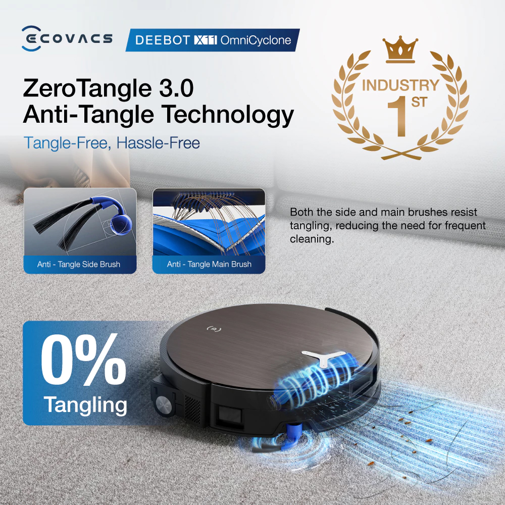 Ecovacs X11 OMNICyclone Launch Head Photos-08