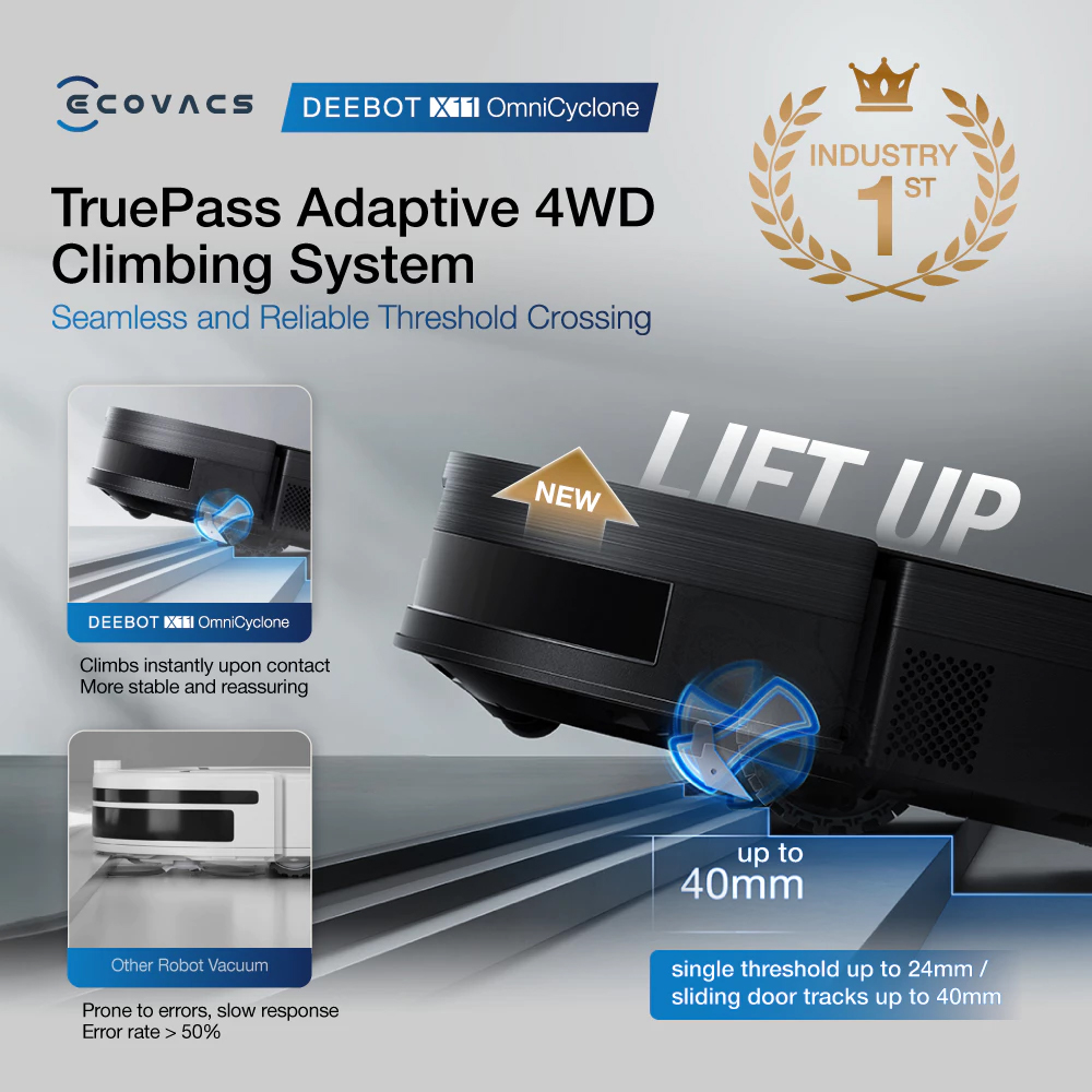 Ecovacs X11 OMNICyclone Launch Head Photos-09