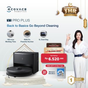 Ecovacs DEEBOT Y1 PRO PLUS robot cleaner vacuum