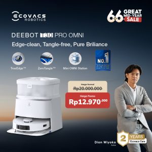 Ecovacs DEEBOT T30 PRO OMNI - White