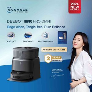 robot vacuum cleaner Ecovacs DEEBOT T30 PRO OMNI - Black