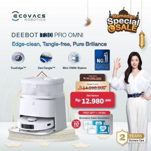 robot vacuum cleaner Ecovacs DEEBOT T30 PRO OMNI - White