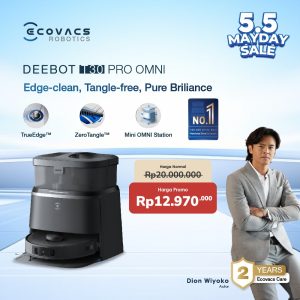 Ecovacs DEEBOT T30 PRO OMNI - Black