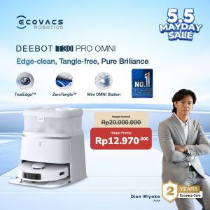 Ecovacs DEEBOT T30 PRO OMNI - White