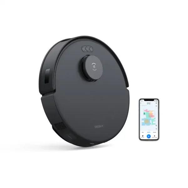 Robot vacuum cleaner ecovacs deebot n20 pro black dengan smartphone control