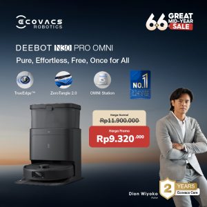 Ecovacs DEEBOT N30 PRO OMNI – Black