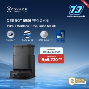 Ecovacs DEEBOT N30 PRO OMNI – Black