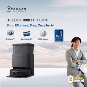 Ecovacs DEEBOT N30 PRO OMNI – Black