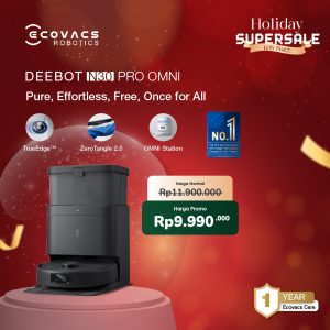 Ecovacs DEEBOT N30 PRO OMNI – Black