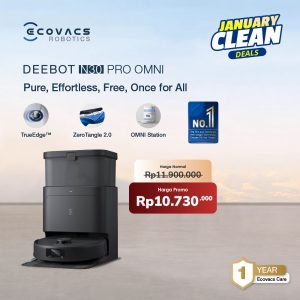 Ecovacs DEEBOT N30 PRO OMNI – Black