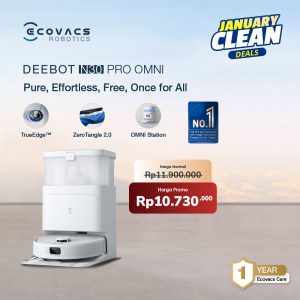 Ecovacs DEEBOT N30 PRO OMNI – White