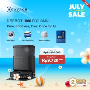 Ecovacs DEEBOT N30 PRO OMNI – Black