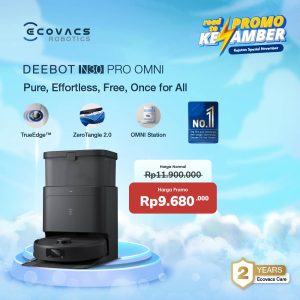 Ecovacs DEEBOT N30 PRO OMNI – Black