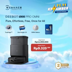 Ecovacs DEEBOT N30 PRO OMNI – Black