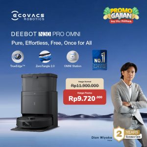 Ecovacs DEEBOT N30 PRO OMNI – Black