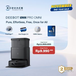 Ecovacs DEEBOT N30 PRO OMNI – Black
