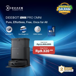 Ecovacs DEEBOT N30 PRO OMNI – Black