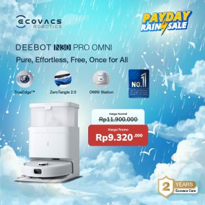 Ecovacs DEEBOT N30 PRO OMNI – White