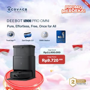 Ecovacs DEEBOT N30 PRO OMNI – Black