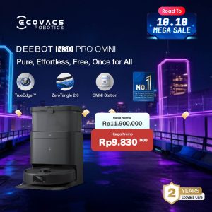 Ecovacs DEEBOT N30 PRO OMNI – Black