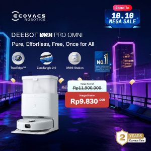 Ecovacs DEEBOT N30 PRO OMNI – White