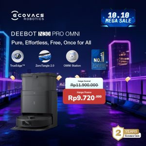 Ecovacs DEEBOT N30 PRO OMNI – Black