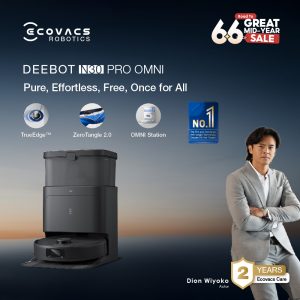 Ecovacs DEEBOT N30 PRO OMNI – Black