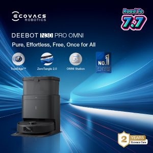 Ecovacs DEEBOT N30 PRO OMNI – Black