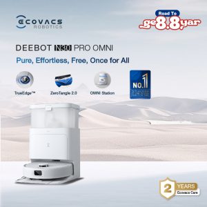 Ecovacs DEEBOT N30 PRO OMNI – White