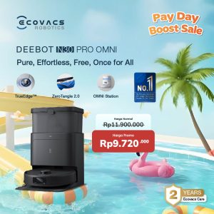 Ecovacs DEEBOT N30 PRO OMNI – Black