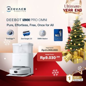 Ecovacs DEEBOT N30 PRO OMNI – White