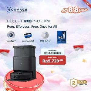 Ecovacs DEEBOT N30 PRO OMNI – Black