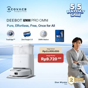 Ecovacs DEEBOT N30 PRO OMNI – White