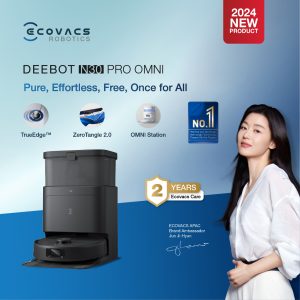 Ecovacs DEEBOT N30 PRO OMNI – Black