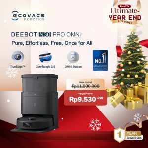 Ecovacs DEEBOT N30 PRO OMNI – Black