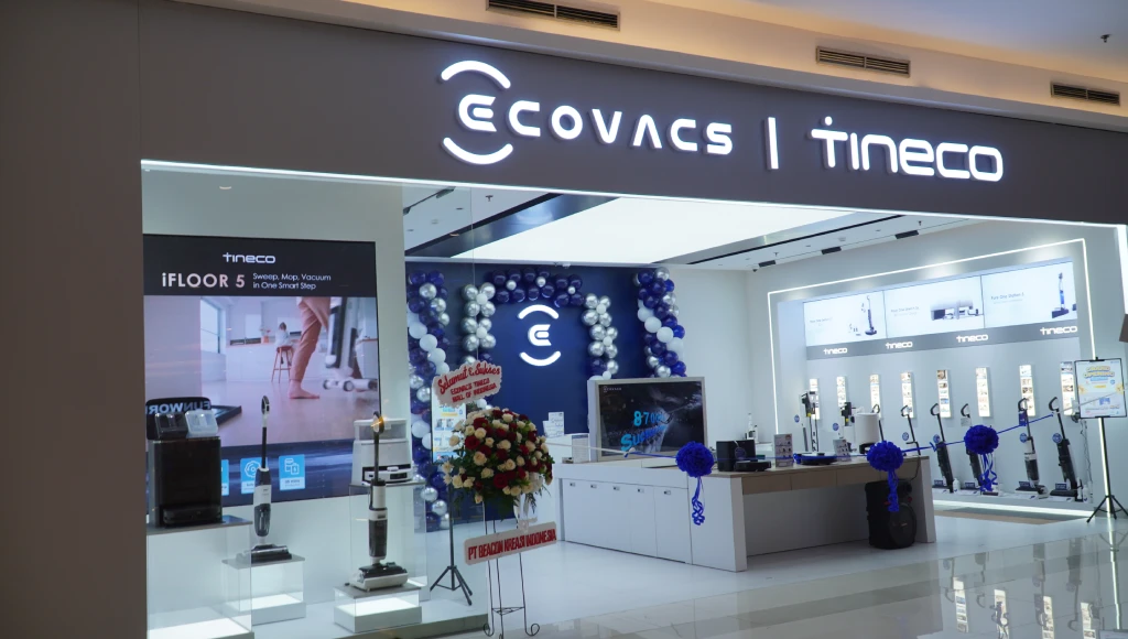 toko offline ecovacs tineco di jakarta mall of indonesia