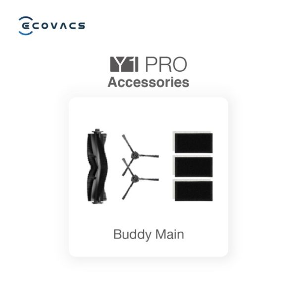 Buddy Main Acc ecovacs Robot Vacuum Cleaner Y1 Pro