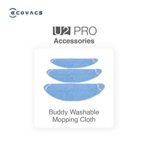 Buddy Mop ecovacs Robot Vacuum Cleaner U2 Pro