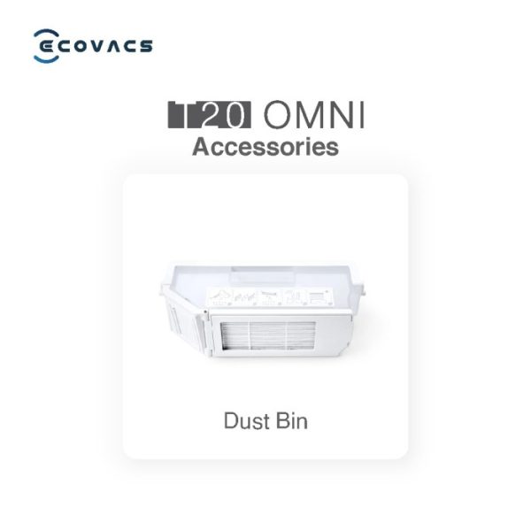 Dustbox AES White ecovacs Robot Vacuum Cleaner T20 Omni