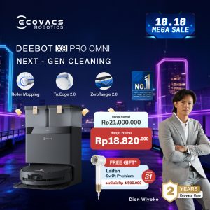 Ecovacs DEEBOT X8 PRO OMNI - BLACK