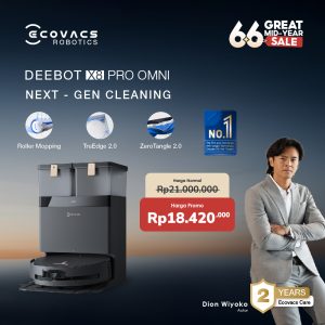 Ecovacs DEEBOT X8 PRO OMNI - BLACK
