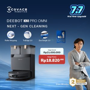 Ecovacs DEEBOT X8 PRO OMNI - BLACK