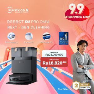 Ecovacs DEEBOT X8 PRO OMNI - BLACK