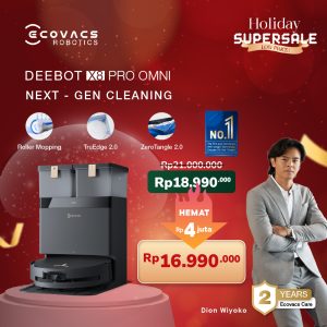 Ecovacs DEEBOT X8 PRO OMNI - BLACK