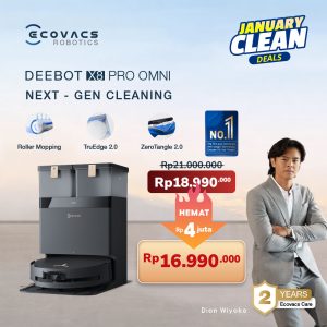 Ecovacs DEEBOT X8 PRO OMNI - BLACK